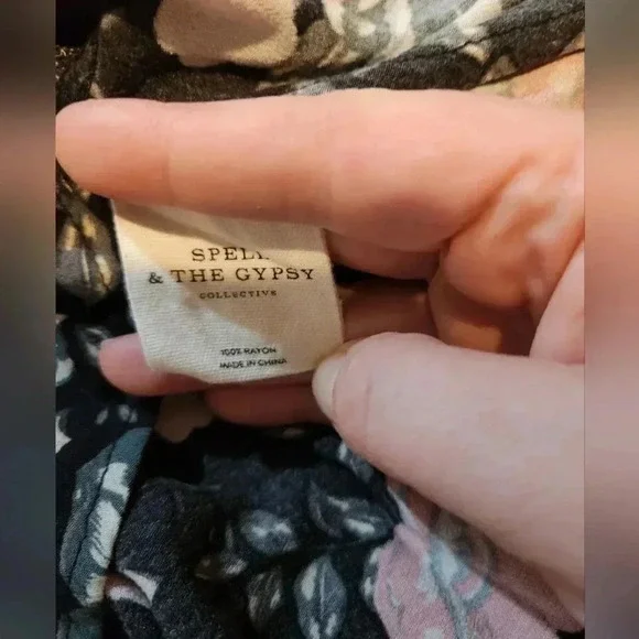 Spell and the Gypsy Winona Floral Mini Skirt size XS - Picture 11 of 13